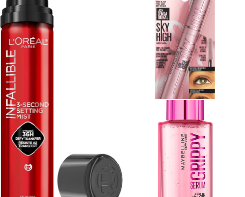 Drugstore makeup MUST haves 💰 cover photo collage