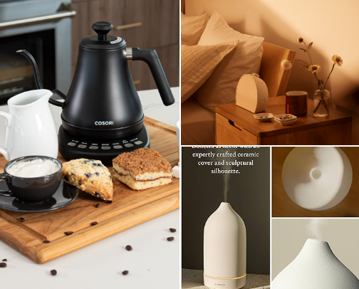 The "Aesthetic Morning Ritual" cover photo collage