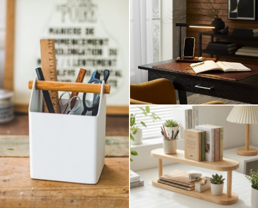 Aesthetic Home Office Finds I’d Actually Recommend for a Calm Workspace cover photo collage