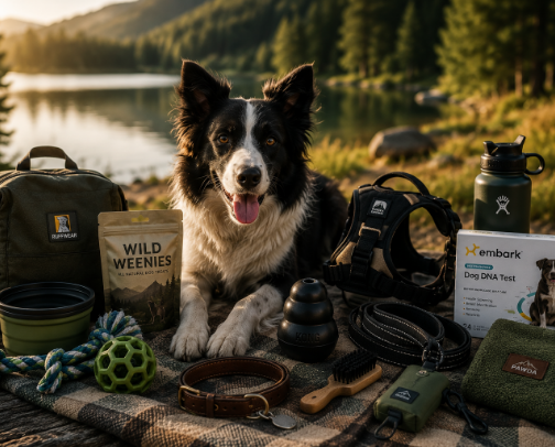 My Favorite Dog Products🐾 cover photo collage