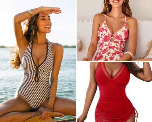 One Piece Swimsuits That Make Anyone Look Good cover photo collage