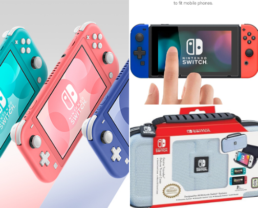 🎮Must-Have Nintendo Switch Accessories & Fun Games! cover photo collage