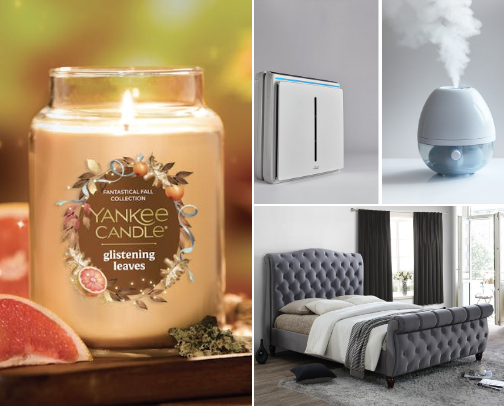 Home and lifestyle cover photo collage