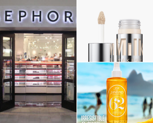 Best skin care and makeup brands cover photo collage