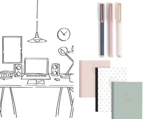 Just a girl in the corporate world ✨ cover photo collage