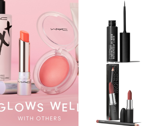 MAC cosmetics 🌸 cover photo collage