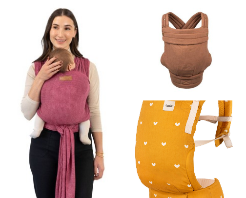 Babywearing cover photo collage