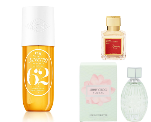 My favorite beauty Recommendations  for perfumes that will stop persons in their tracks! cover photo collage