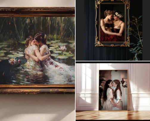My 🤩GAY🤩 Gallery Wall cover photo collage