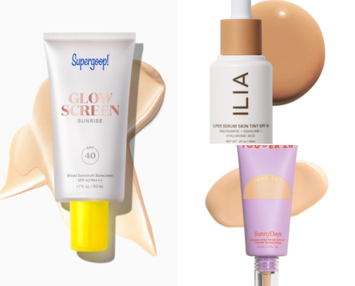 Tinted SPFs I Apply Before Landing That Replaced My Entire Makeup Bag cover photo collage