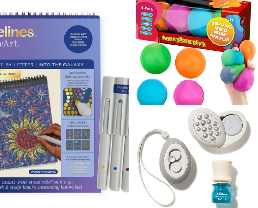 Anxiety Relief Supplies cover photo collage