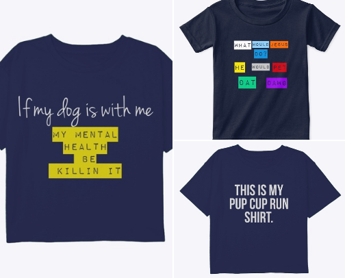 Super Rad Dog Mom T-Shirts cover photo collage