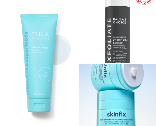 Oily Skincare Must-Haves cover photo collage