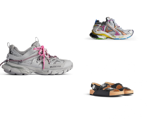 Balenciaga cover photo collage