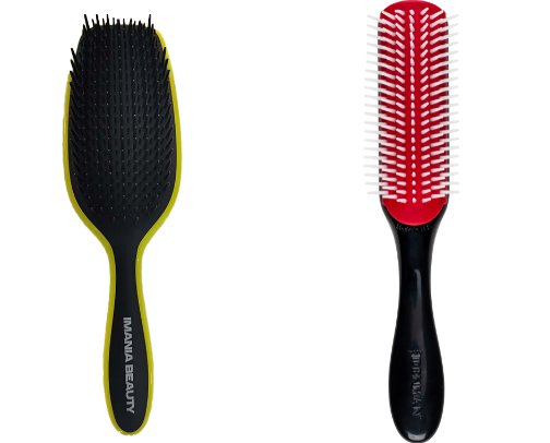 Brushes For Easy Detangling and Elongated Styling 🪮 cover photo collage