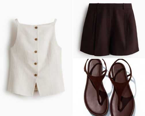 H & M must haves for summer cover photo collage