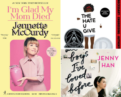 Books I loved as a non-reader cover photo collage