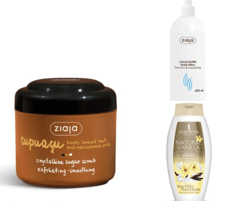 Body care cover photo collage