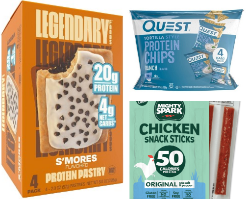 HEALTHY-ish SNACK OPTIONS cover photo collage