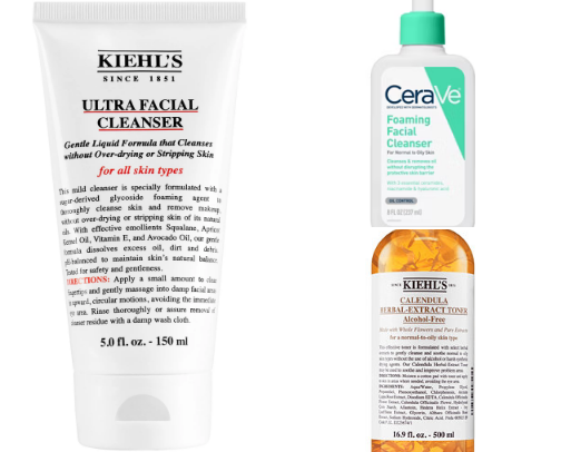 Glow-Boosting Essentials - skin care✨ cover photo collage