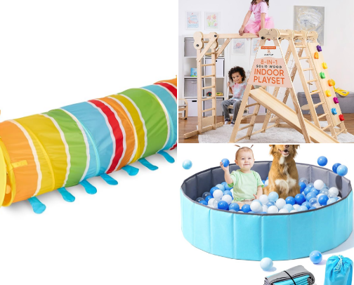 Toys that Transition from Baby to Toddlerhood! cover photo collage