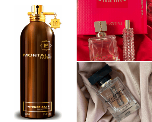 Perfumes cover photo collage