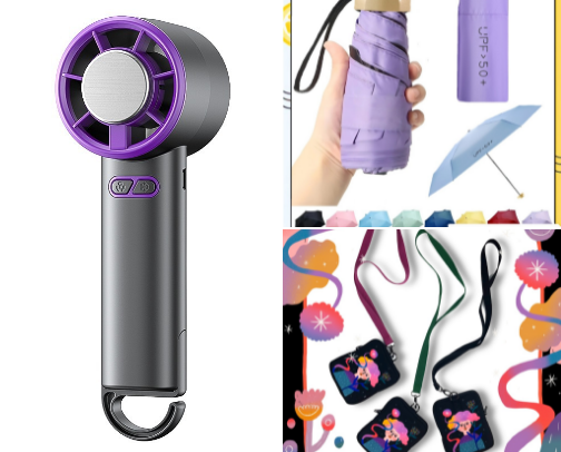 The products that survived my daily commute as AnKer (Anak Kereta) cover photo collage