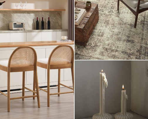 Organic Modern Home Decor cover photo collage