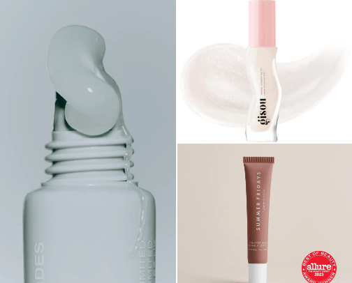 favorite lip oils & treatments cover photo collage