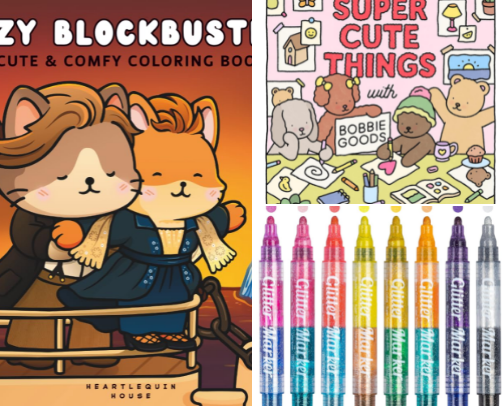 Coloring for Relaxation 🖍️ cover photo collage