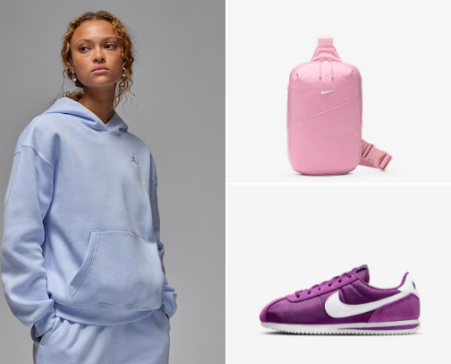 Nike girl cover photo collage