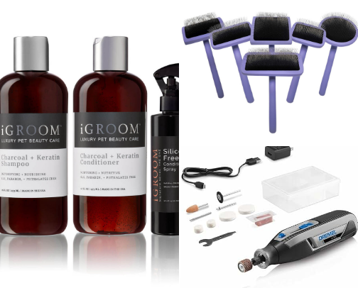 Dog Groomer-Approved Pet Products 🐾 | Grooming, Care & Dog Essentials For Your Furry BFF cover photo collage