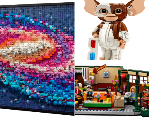 Brick by Brick: Lego Fun for Every Age cover photo collage