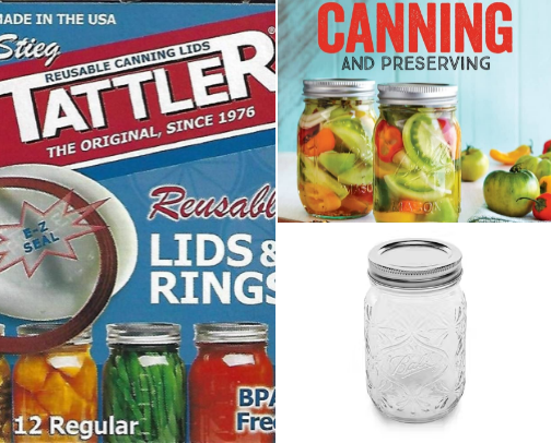 Food Preserving at Home cover photo collage