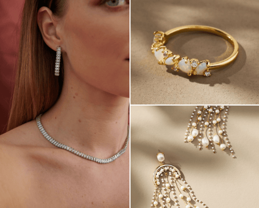 Jewelry cover photo collage