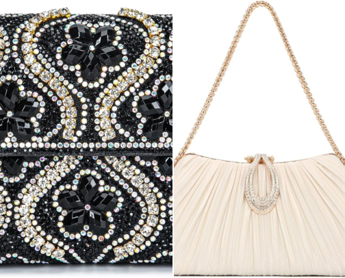Luxe Look for Less: The Perfect Evening Bag cover photo collage