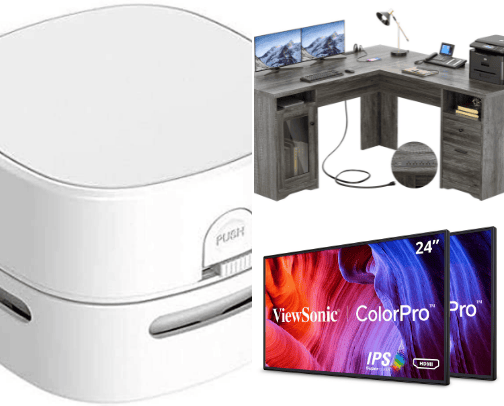 Office cover photo collage