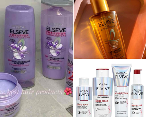 Hair Goals with L’Oréal Elvive ✨💇‍♀️ cover photo collage