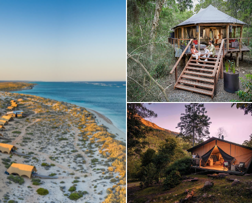 AUSTRALIA - Bucket List Ultimate Eco Stays cover photo collage