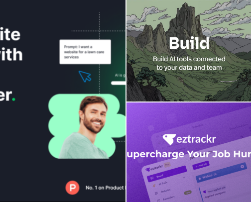 Best AI Software Launches of April 8th cover photo collage