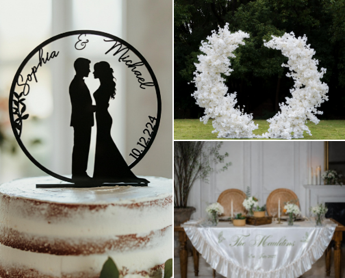 Exceptional wedding discoveries. cover photo collage