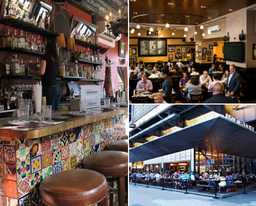 restaurants in nyc cover photo collage