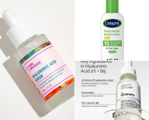 skin care necessities! cover photo collage