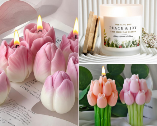 Scented Candles for your home and its Best Seller now online get yours now!! cover photo collage