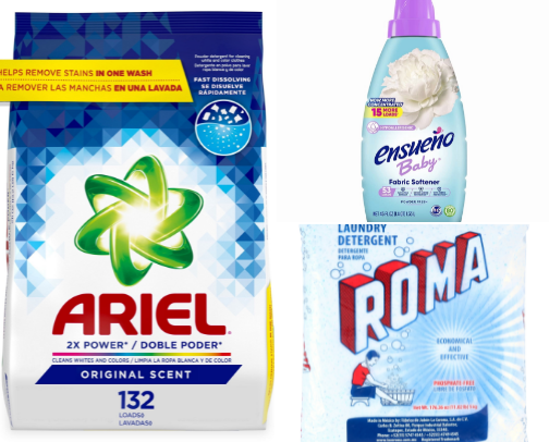 Laundry Day Favorites | Detergents, Stain Removers & More cover photo collage