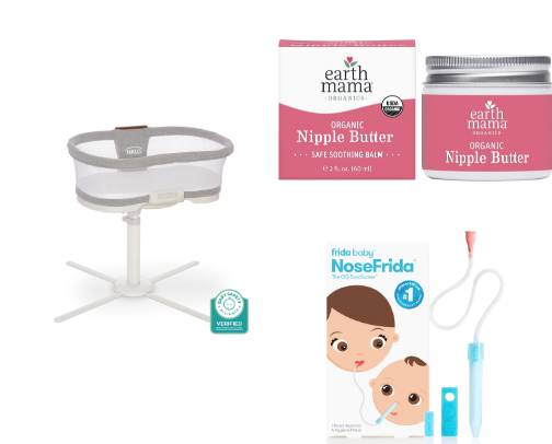 New Mom Survival Kit cover photo collage