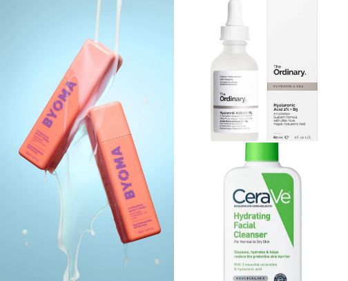 Quality skincare items on a budget🫶🏻 cover photo collage