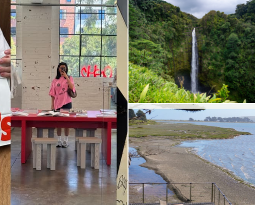 Travel cover photo collage