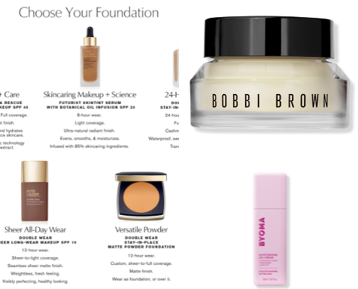 My favorite beauty recs cover photo collage