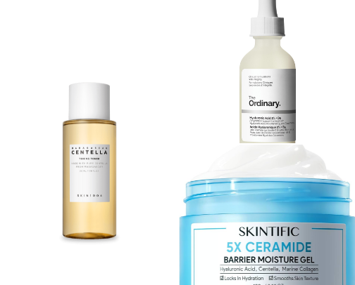 Your Dry Skin Hydration Lineup cover photo collage